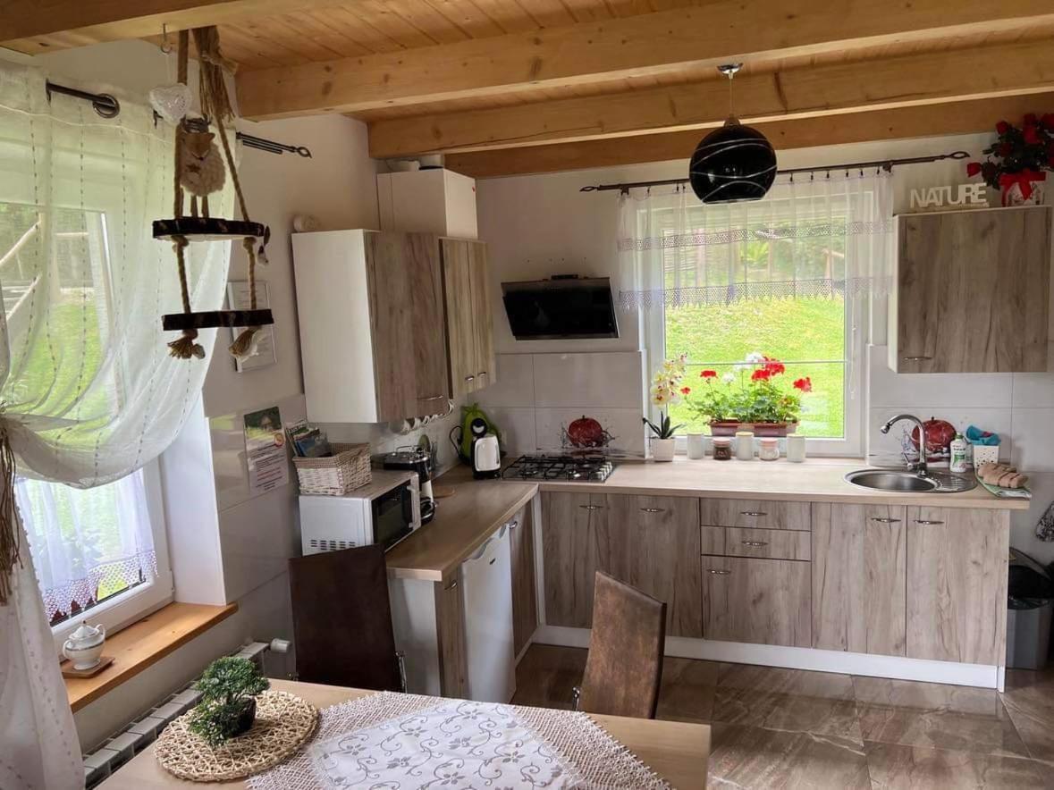 Domki Pod Polana Lesko Eksteriør billede